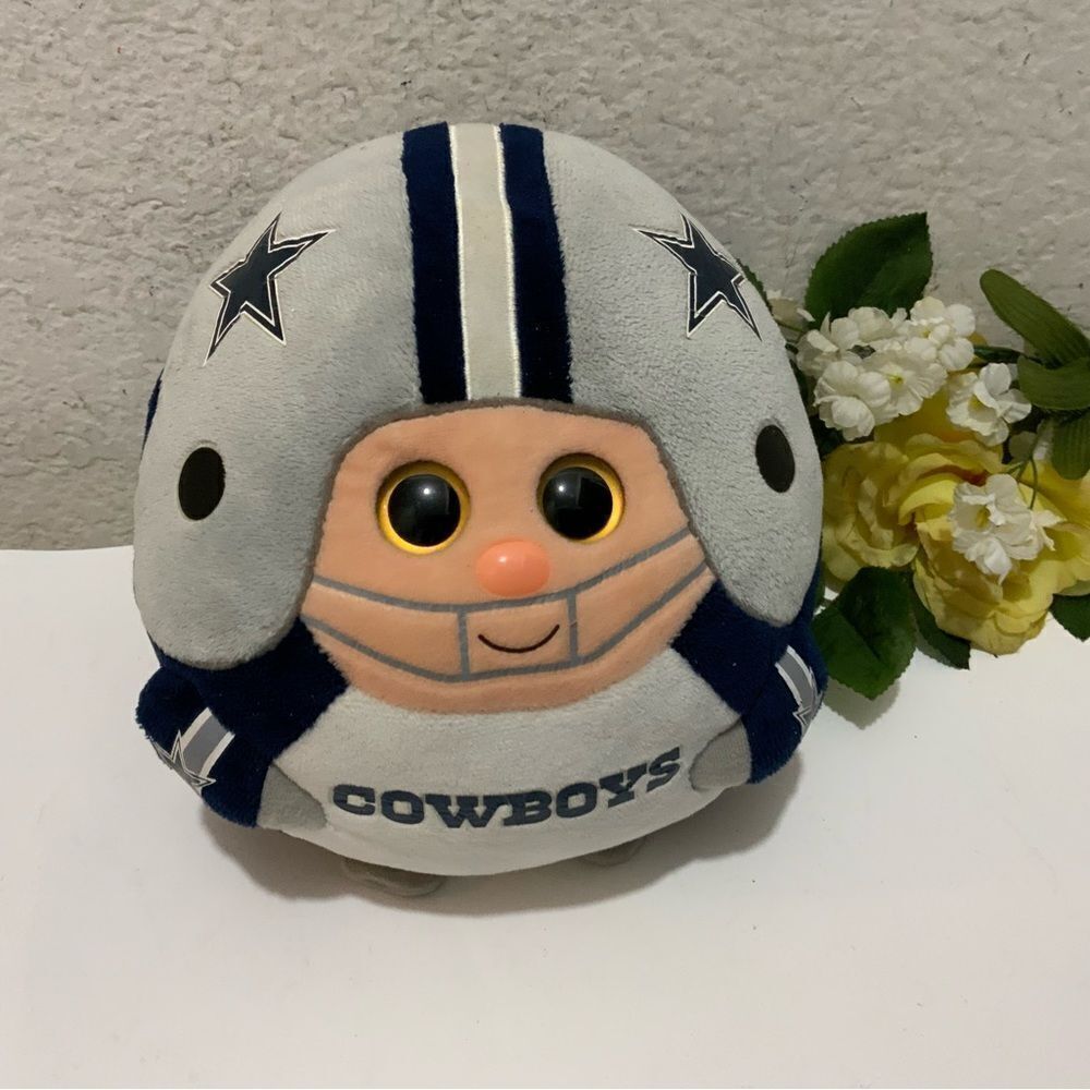 TY Beanie Ballz cowboys Plush Ball